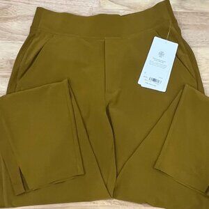 Athleta Brooklyn Ankle Pant, Size 0, Brass Yellow